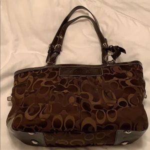 Brown Coach purse